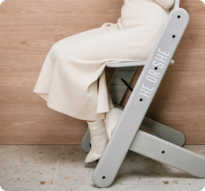 chaise d'alimentation